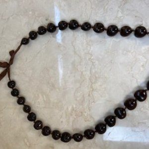 Brown Hawaiian necklace